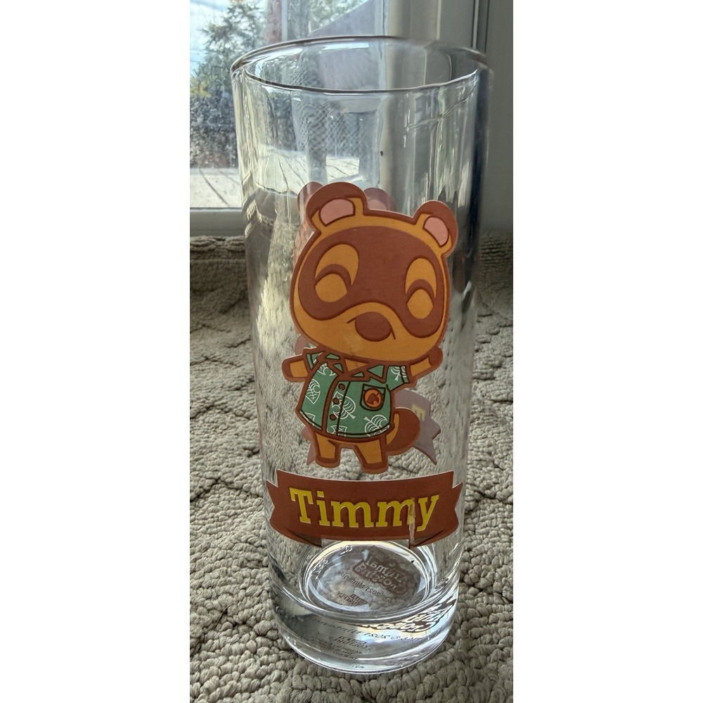 Animal Crossing Timmy Glass Cup